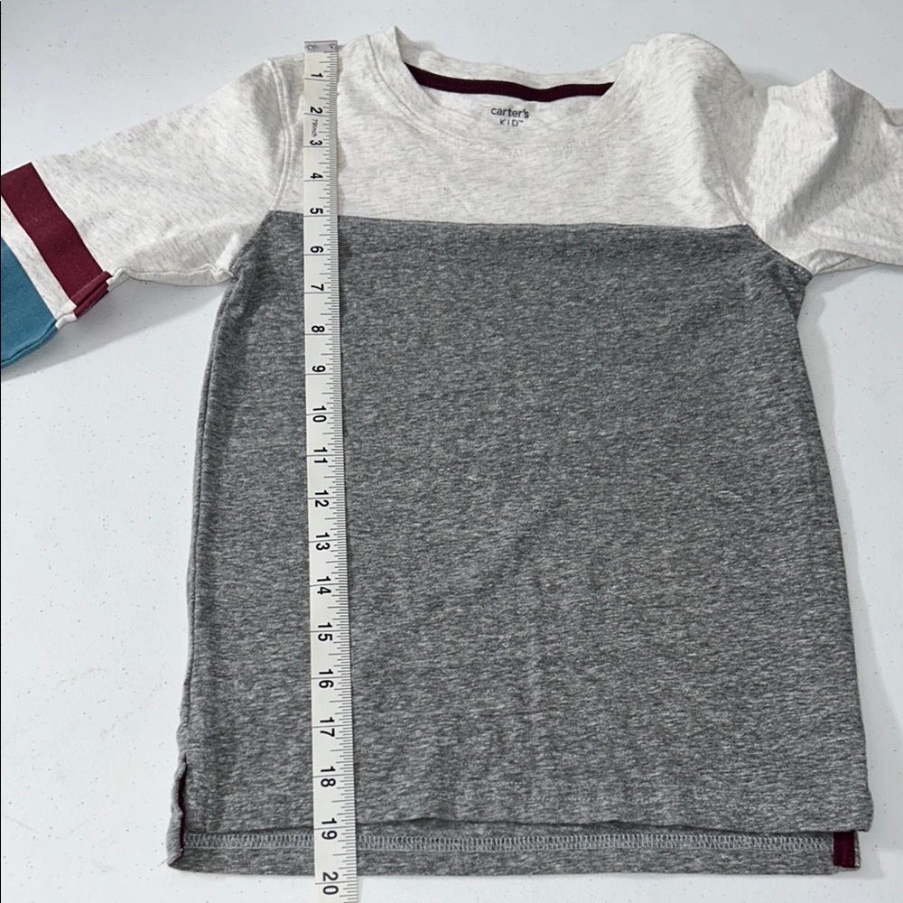 Carter’s Kids Boy’s Long Sleeve Everyday Top Size 7 - Picture 7 of 7